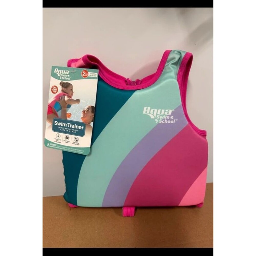 Aqua Swim Trainer Life Jacket/Vest 25-37 lbs